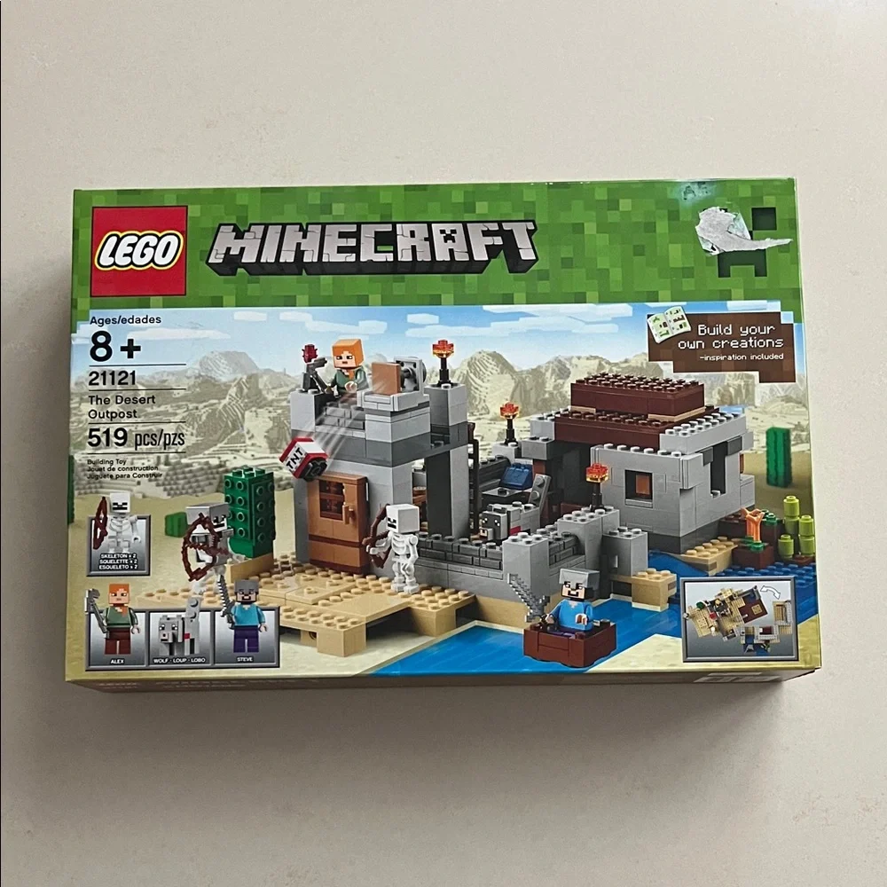 📦RARE Retired LEGO Minecraft: The Desert Outpost (21121) - NEW SEALED - Picture 3 of 17